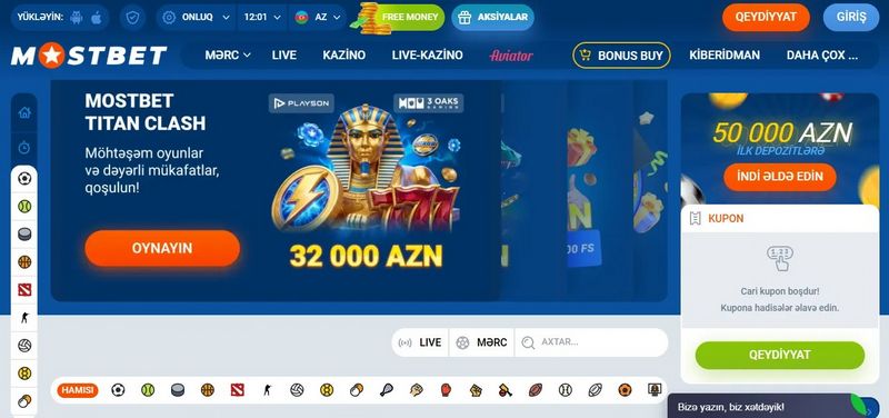 Зеркало казино Mostbet